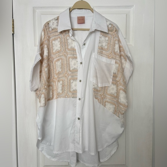 Zeta Otto Oversized Button Up - Picture 4 of 6